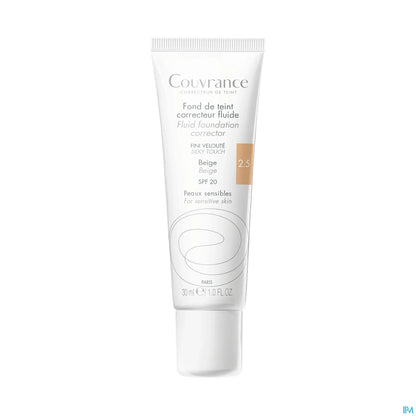 Couvrance Fond de Teint Correcteur Fluide Beige