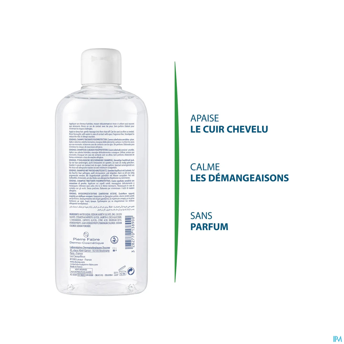 Sensinol Shampooing Traitement Physio-Protecteur 400ml