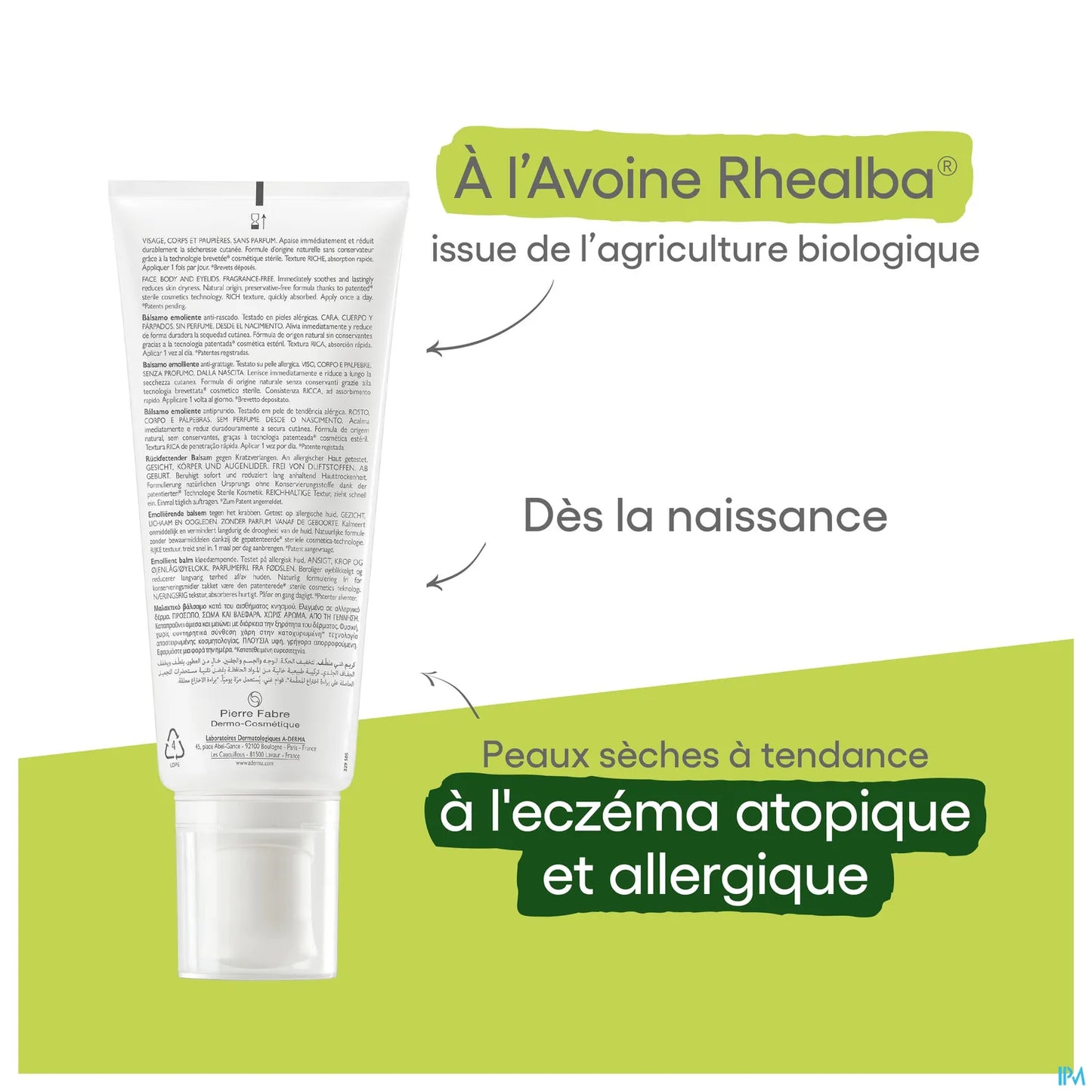 Exomega Allergo Baume Emollient Anti-Grattage 200ml