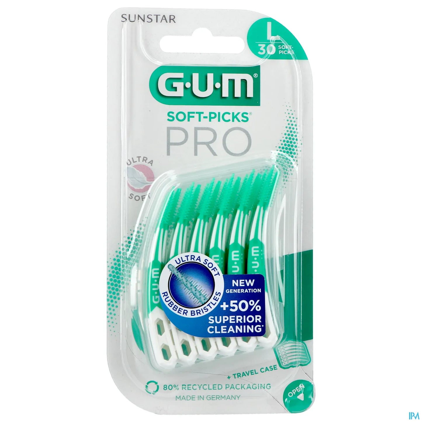 G.U.M Soft-Picks Pro Ultra Soft Large 30 Unités