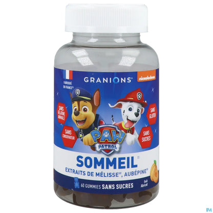 Kid Pat Patrouille Sommeil Gummies 60 Pièces