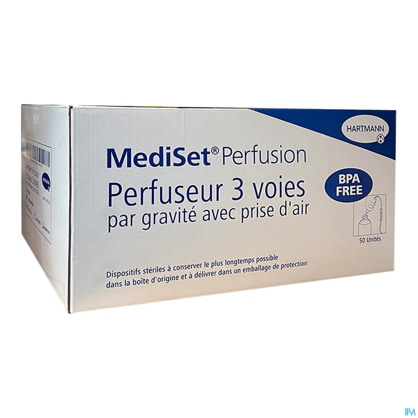 Mediset Perfuseur 3 Voies Set de Pose Intraveineuse