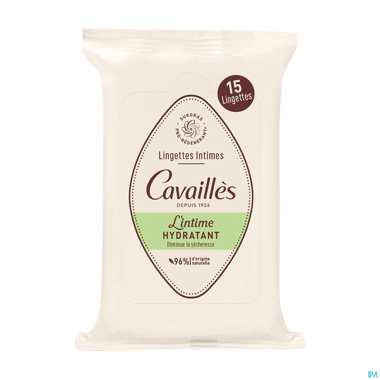 Rogé Cavaillès Moisturizing Intimate Wipes 15 Units