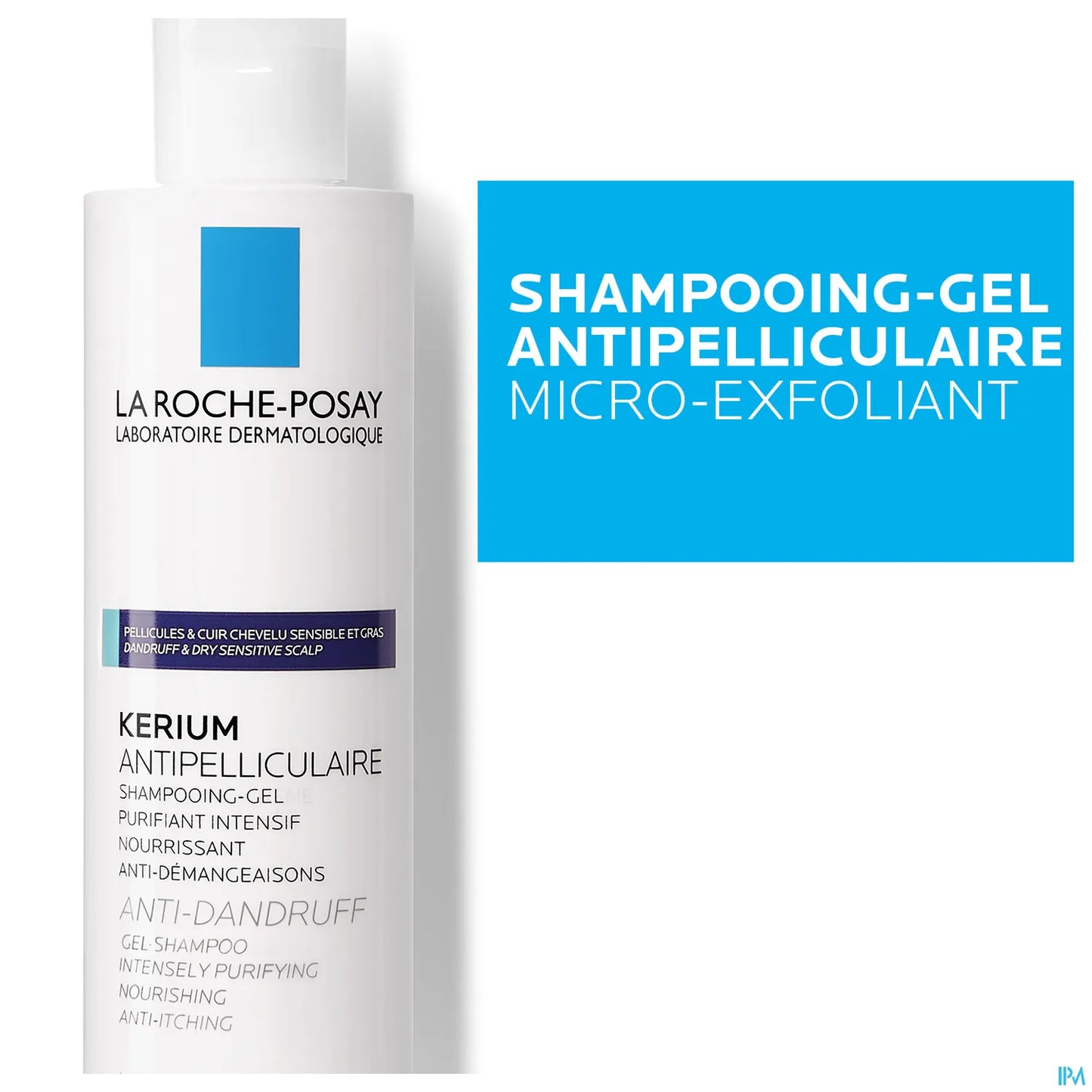 Kerium Anti-Pelliculaire Pellicules Grasses Shampooing 200ml