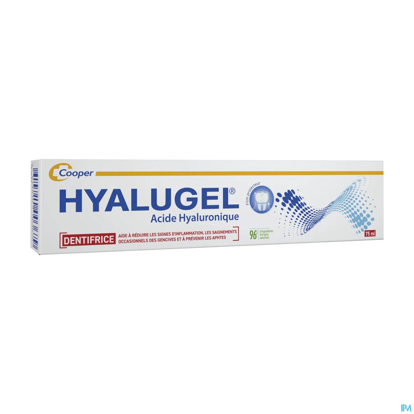 Hyalugel Dentifrice Adulte 75 mL
