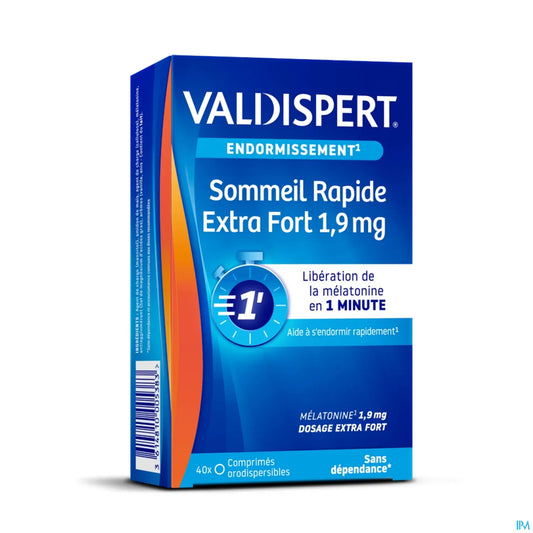 Sommeil Rapide 1,9 mg 40 Comprimés Orodispersibles