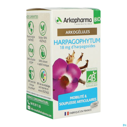 Arkogélules Harpagophytum Bio 150 Capsules