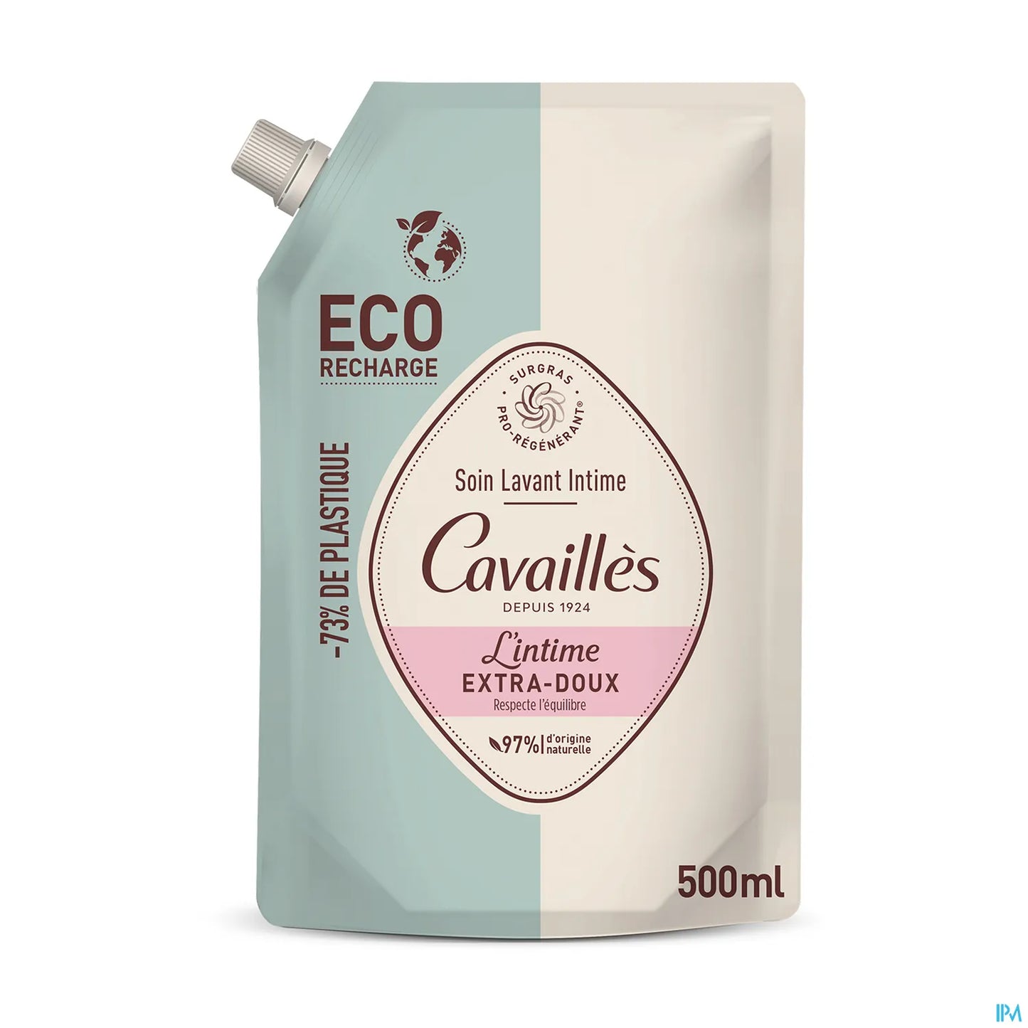 Rogé Cavaillès Extra-Gentle Intimate Cleansing Care Eco-Refill 500 ml