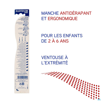 Kids Brosse à Dents Souple 2-6 Ans Violet 1 Pièce