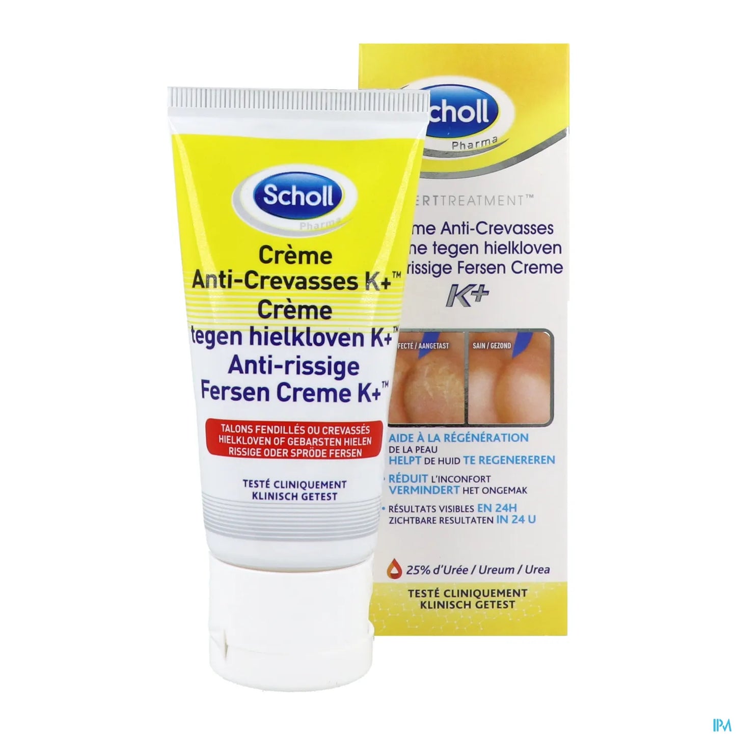 Crème Anti-Crevasses K+ 25% d'Urée 60 ml