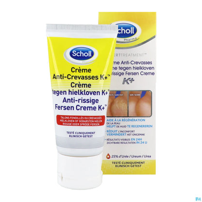 Crème Anti-Crevasses K+ 25% d'Urée 60 ml