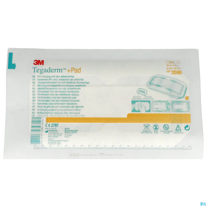 Pad Pansement Transparent Stérile 9x20cm B/5