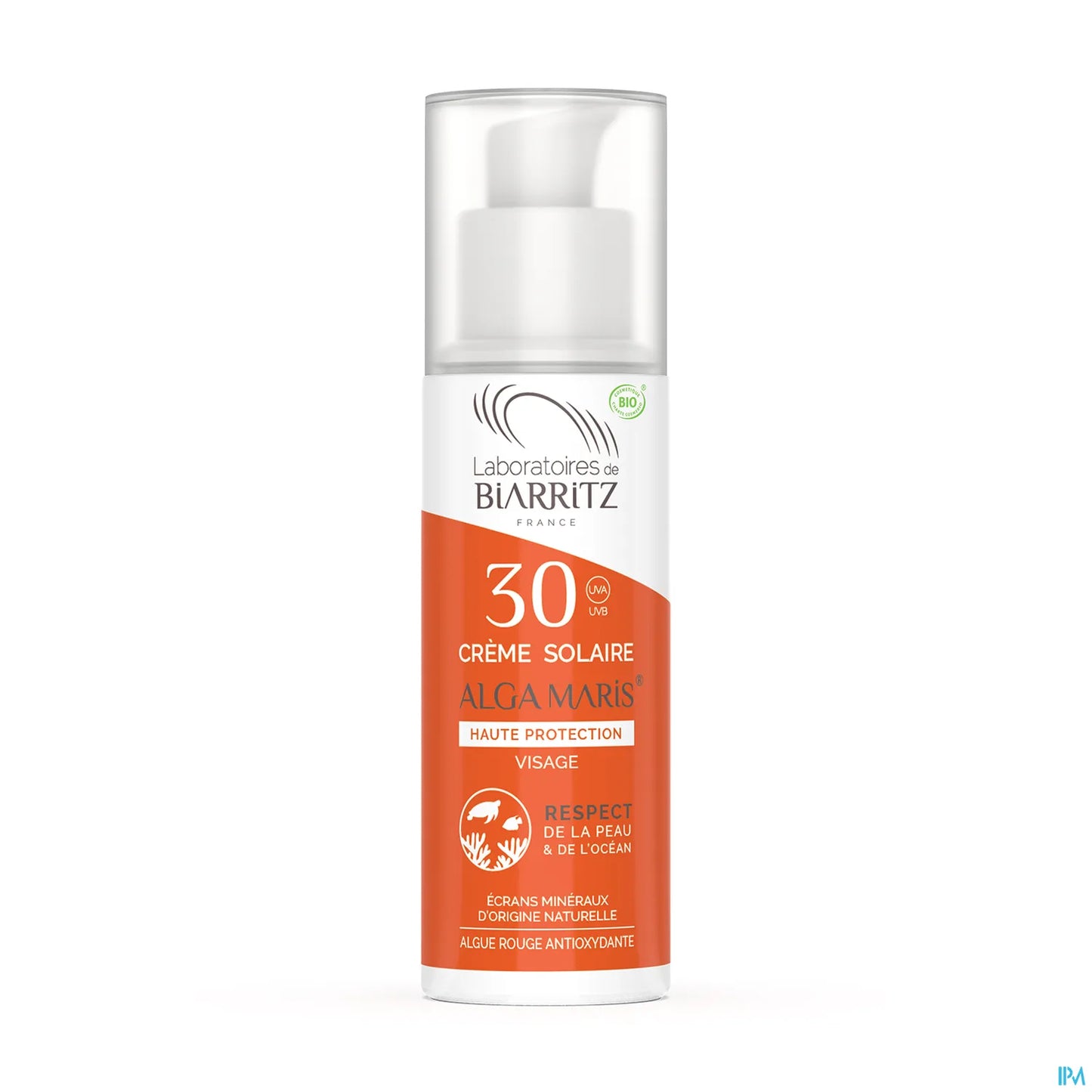Algamaris Organic Face Sunscreen SPF 30