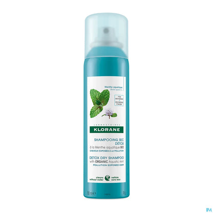 Shampooing Sec Detox à La Menthe Aquatique Bio 150ml