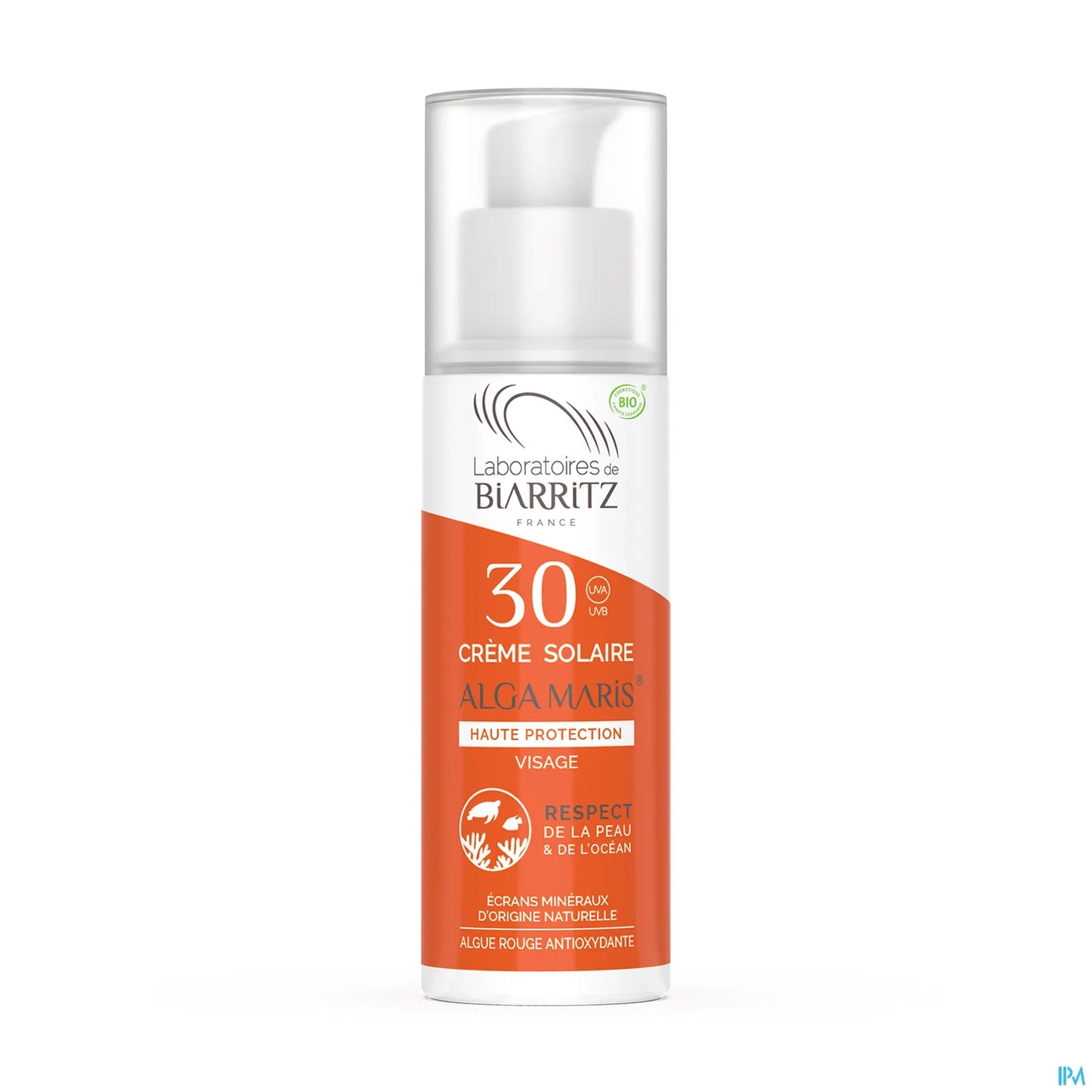 Algamaris Organic Face Sunscreen SPF 30