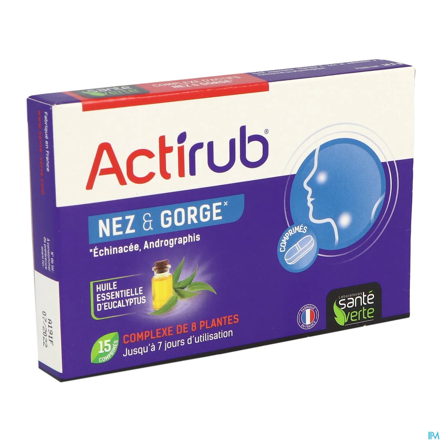 Actirub 15 Comprimés