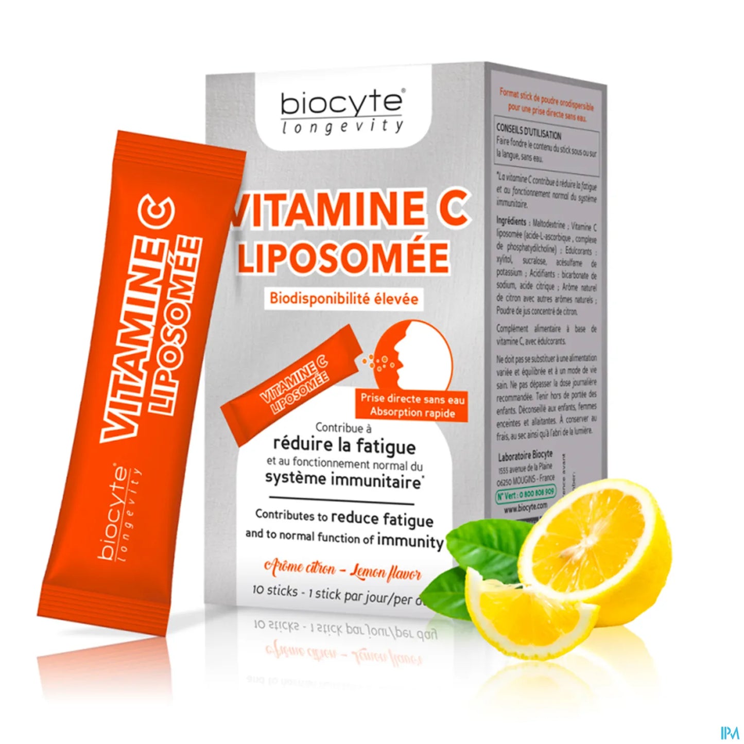Vitamine C Liposomée Poudre 10 Sachets