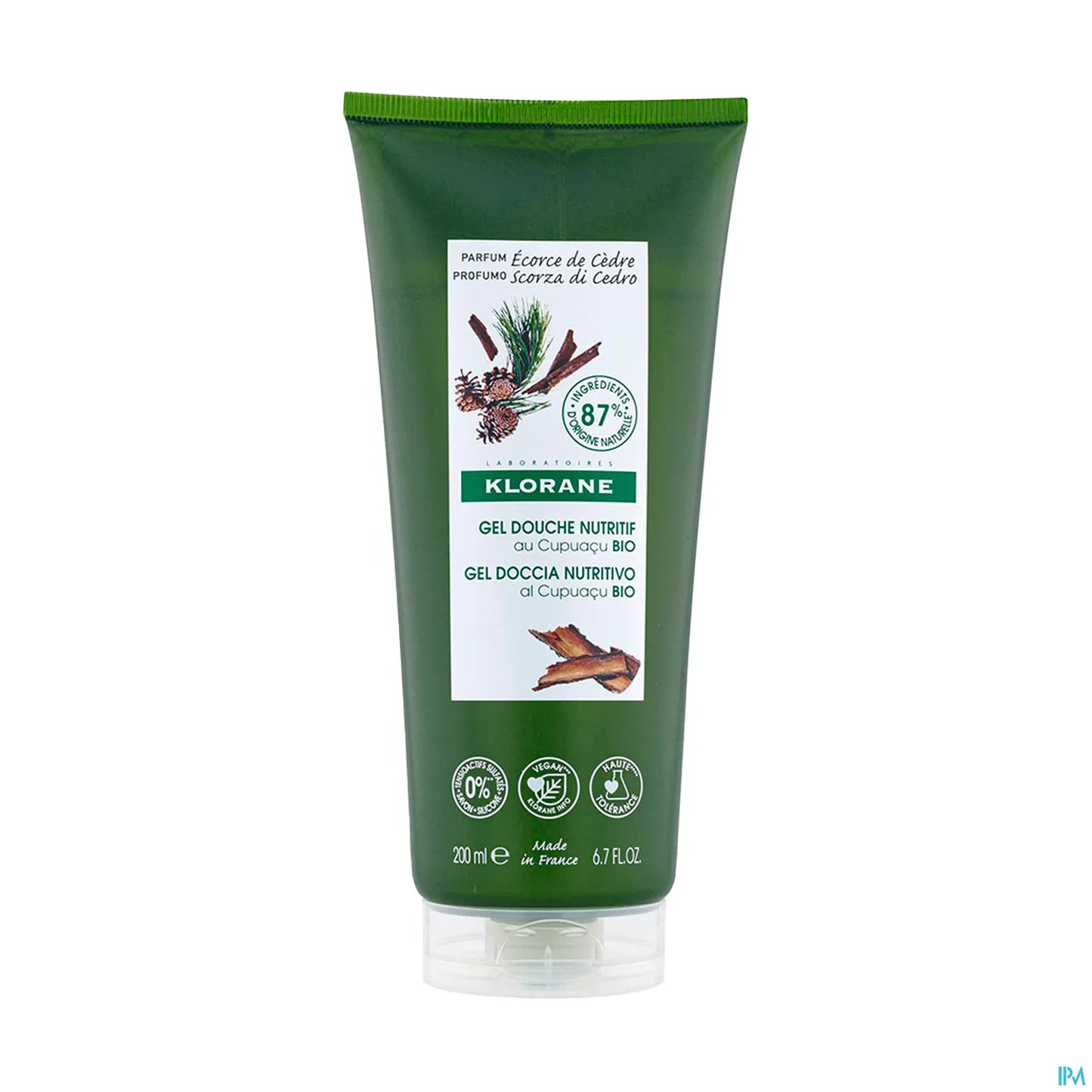 Gel doccia alla corteccia di cedro 200 ml