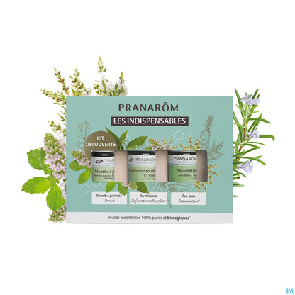 Coffret Indispensables Huiles Essentielles 3 x 5 mL