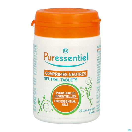 30 Comprimés Neutres Pour Huiles Essentielles