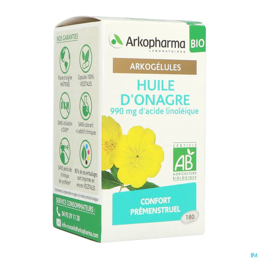 Arkogélules Olio di Enotera Biologico 180 Capsule