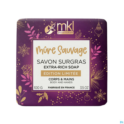 Green Nature Savon de Marseille Mûre Sauvage 100gr Edition Limitée