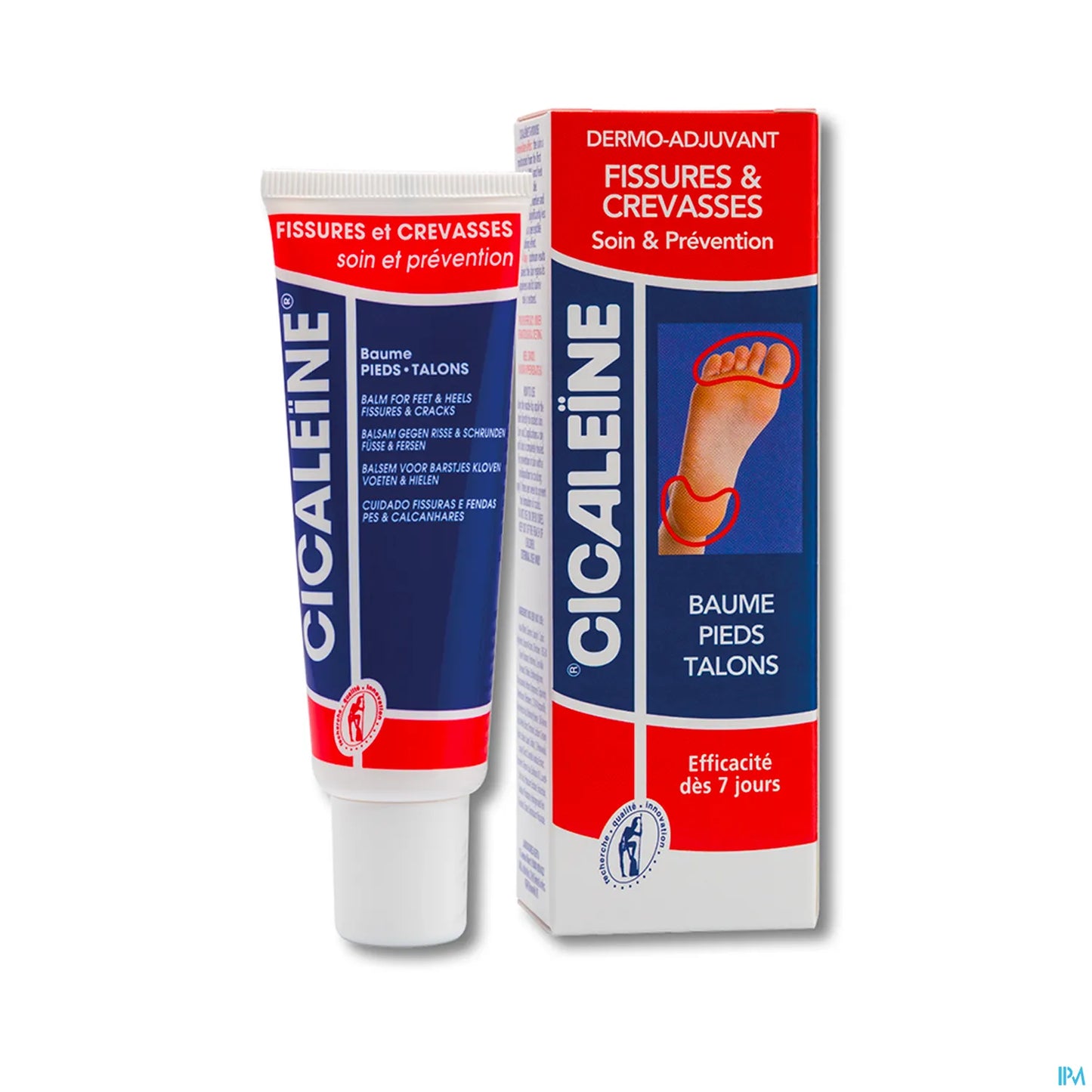 Cicaleine Baume Pieds Talons Tube 50ml