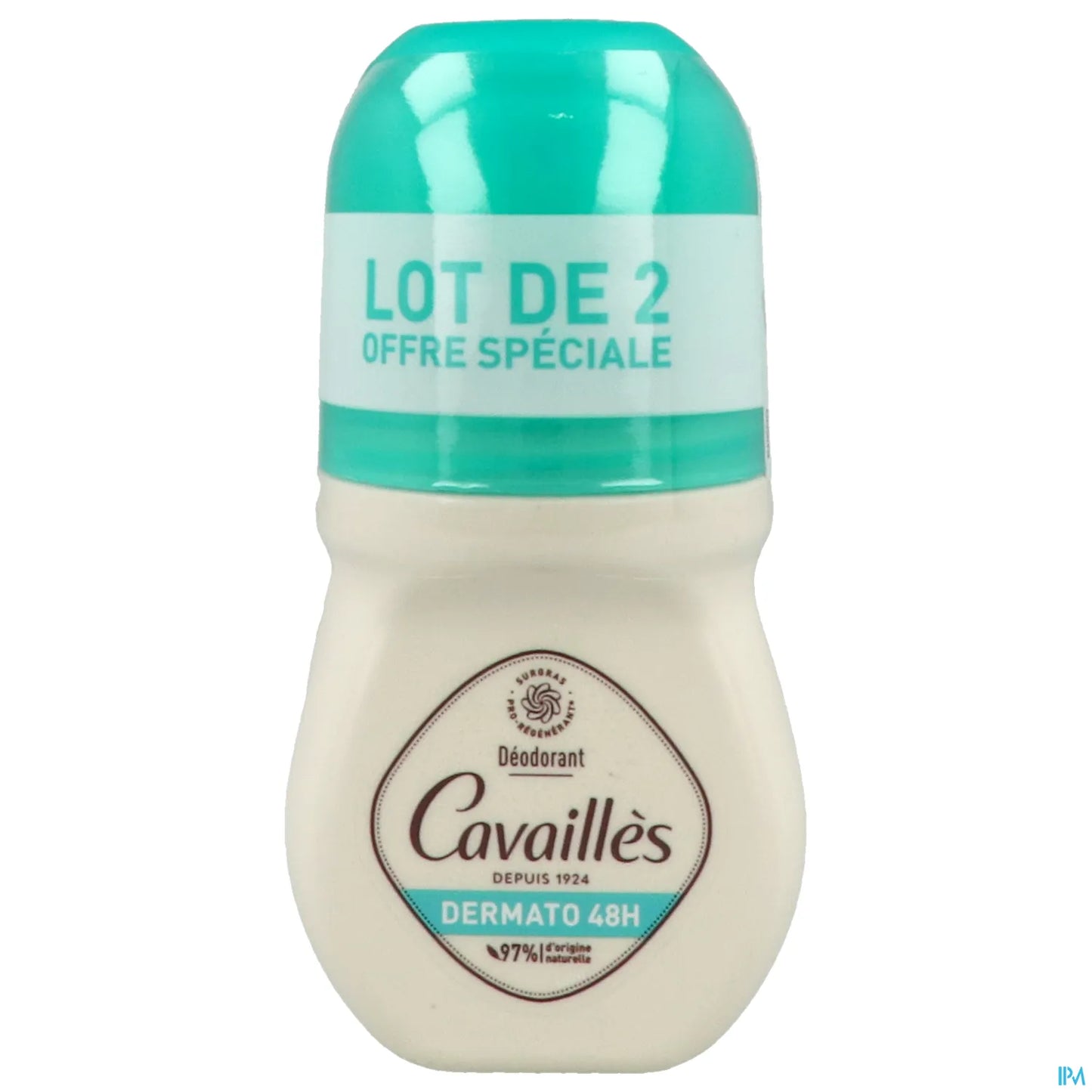 Rogé Cavaillès Dermato 48H Roll-On Deodorant Pack of 2 x 50 ml