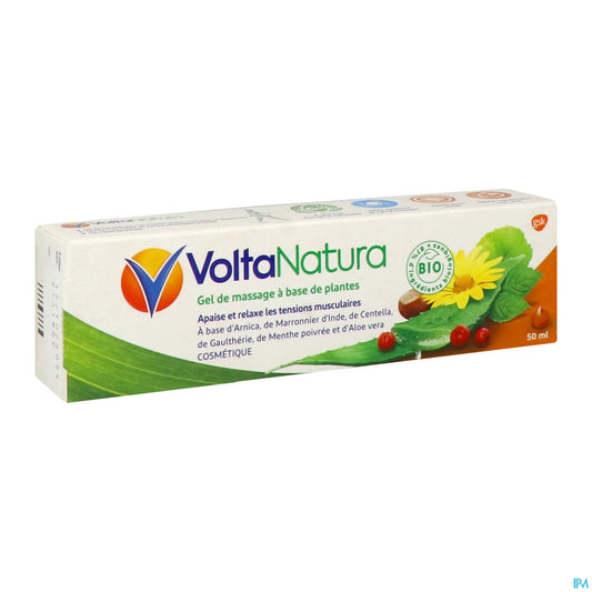 VoltaNatura Gel Massage Plantes 50ml Apaisant et Relaxant