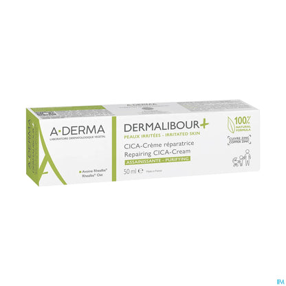 Dermalibour+ CICA Crème Réparatrice Assainissante 50ml