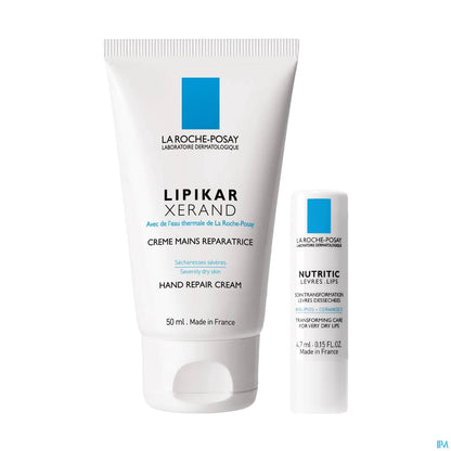 Lipikar Xerand Duo Mains & Lèvres Nutritic 50ml