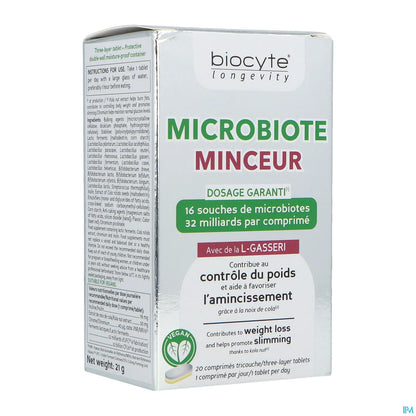 Microbiote Minceur 20 Comprimés