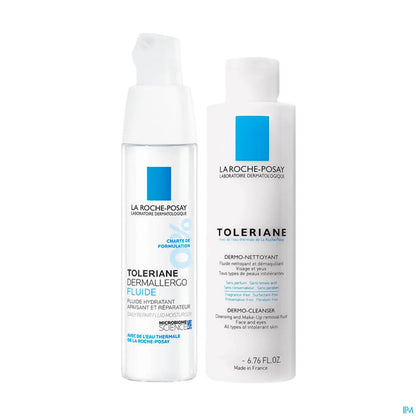 Toleriane Dermallergo Fluide 40ml avec Dermo-nettoyant 50ml