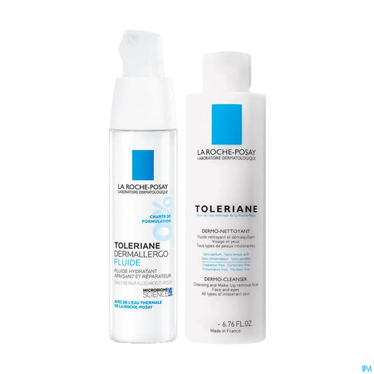 Toleriane Dermallergo Fluide 40ml avec Dermo-nettoyant 50ml