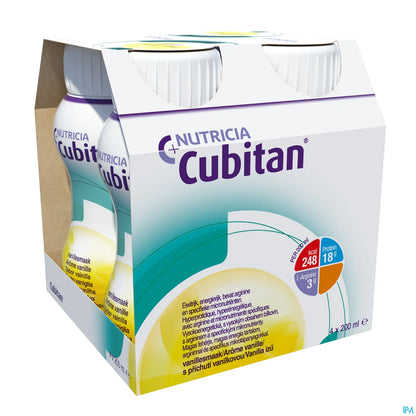 Cubitan Vanille 4 x 200 mL