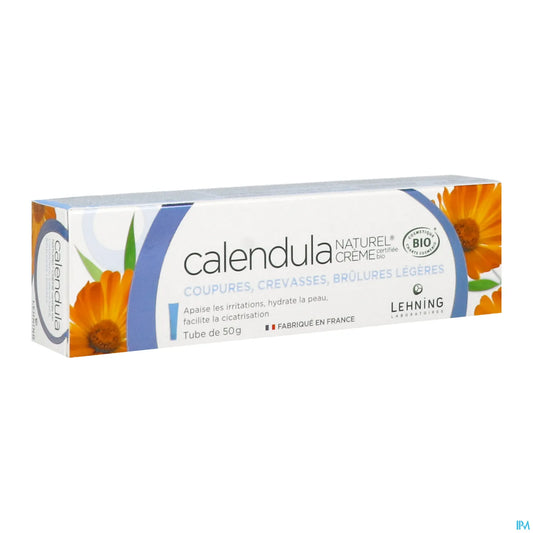 Crème Bio au Calendula Naturel 50g