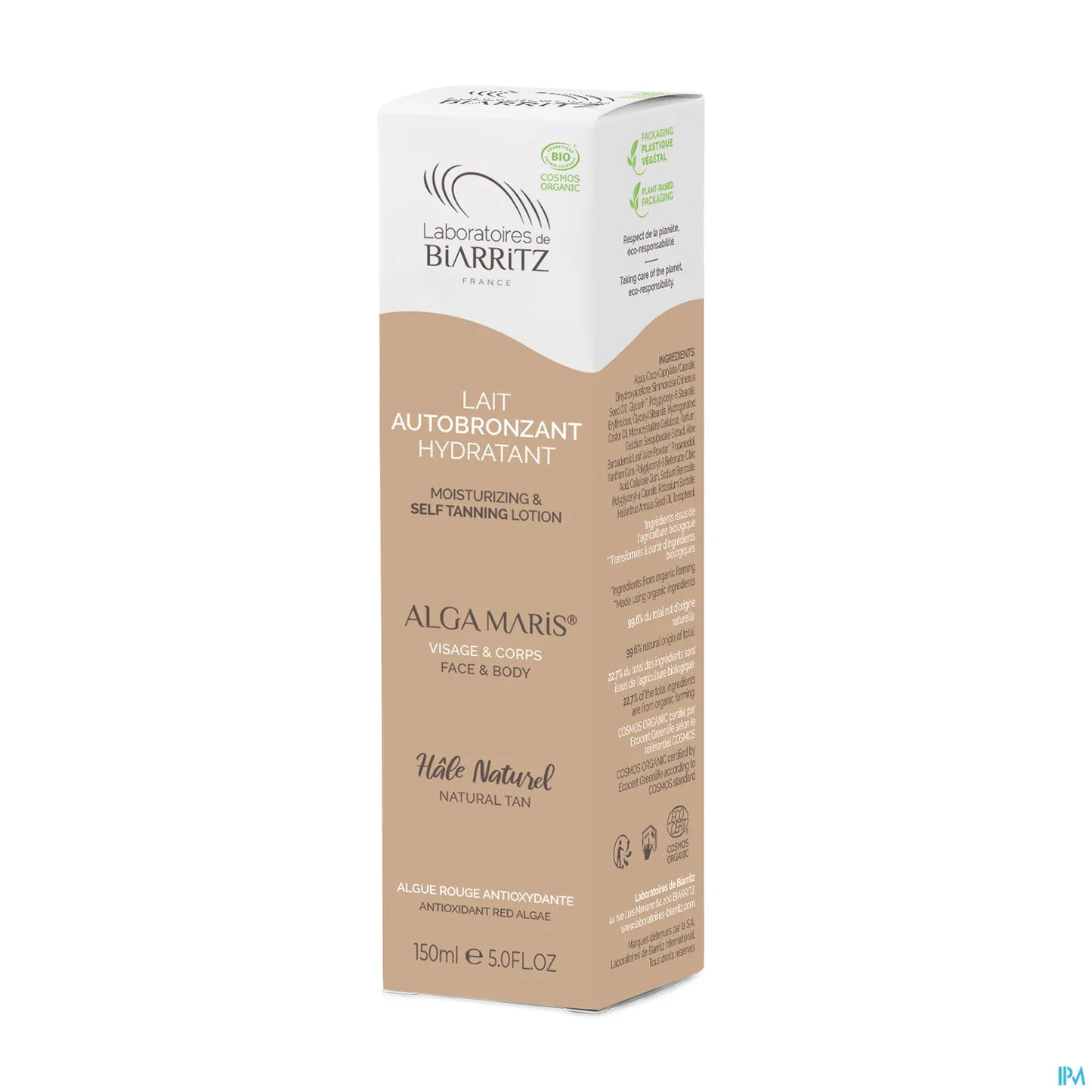 Lait Autobronzant Bio 150 ml