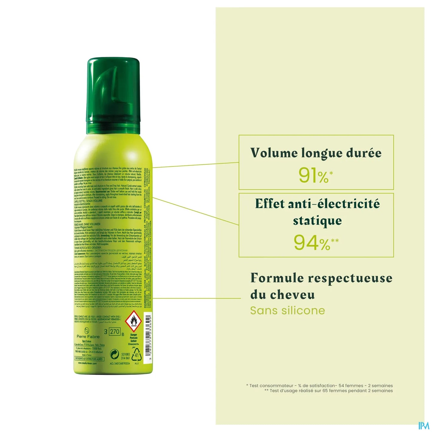 Volumea Mousse Amplifiante Cheveux Fins 200ml