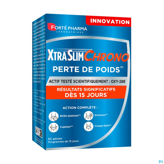XtraSlim Chrono Perte de Poids 60 Gélules