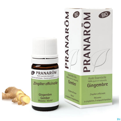 Olio essenziale di zenzero biologico chemiotipizzato 5 ml