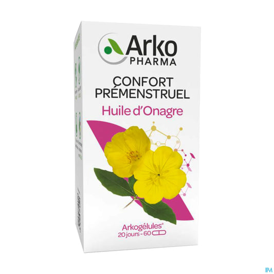 Capsule di olio di enotera biologico Arkogélules 60