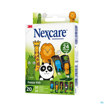 3M Nexcare Happy Kids Plasters Professions Assorted 20 Pack