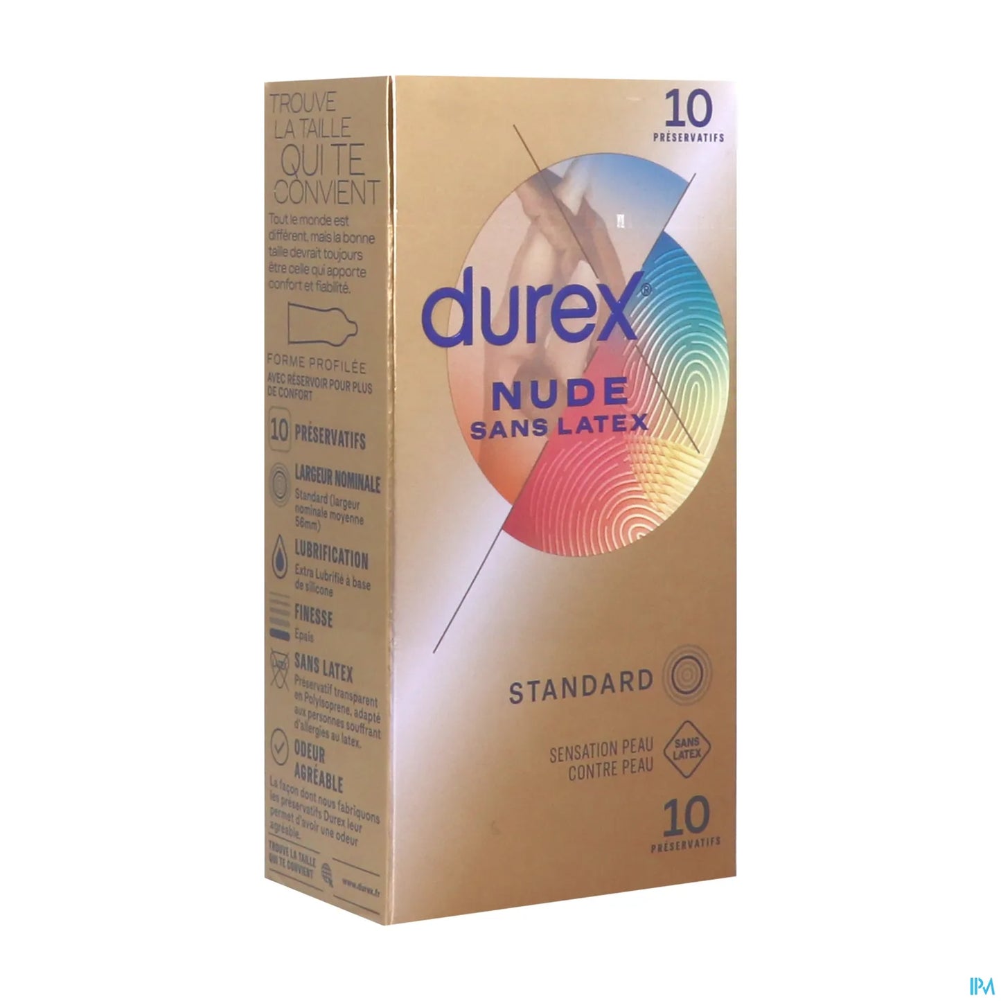 Nude Préservatifs Sans Latex 10 Unités