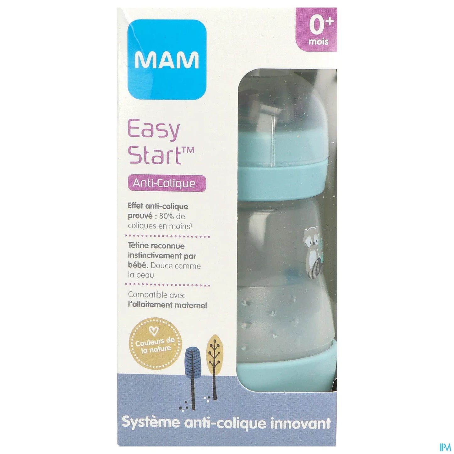 Biberon Easy Start Anti Colic 160ml Aqua