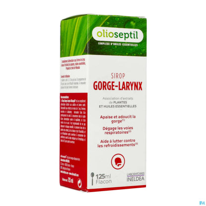 Ineldea Olioseptil Throat Larynx Syrup 125ml