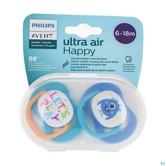 Sucette Ultra Air 6-18 Mois Love Papa
