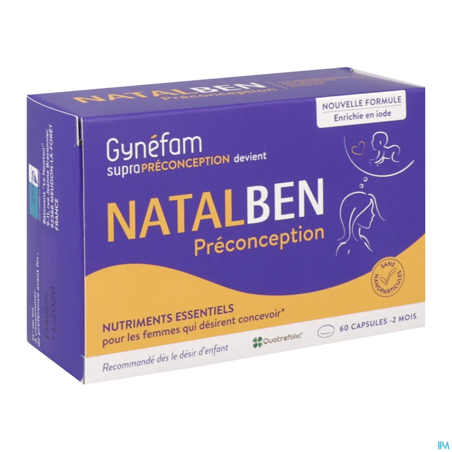Natalben Preconception 60 Capsules