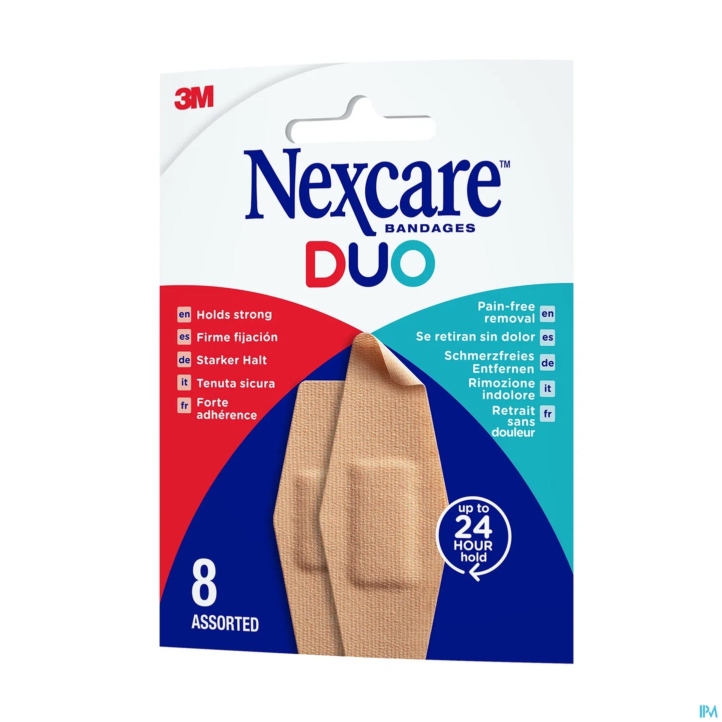 3M Nexcare Duo Pansements Enveloppe Boîte 8