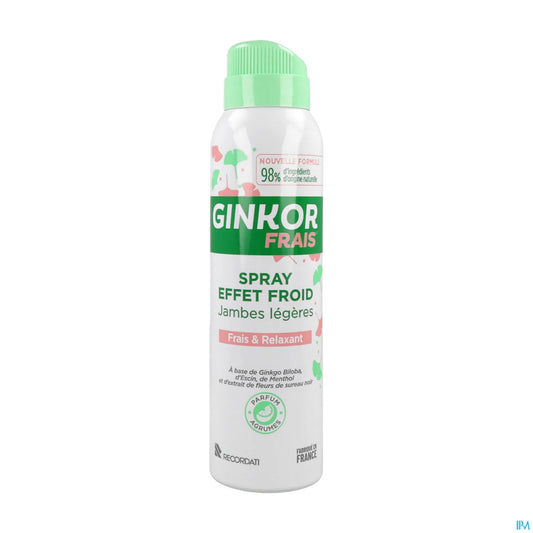Ginkor Frais Cold Effect Spray for Light Legs 125 ml