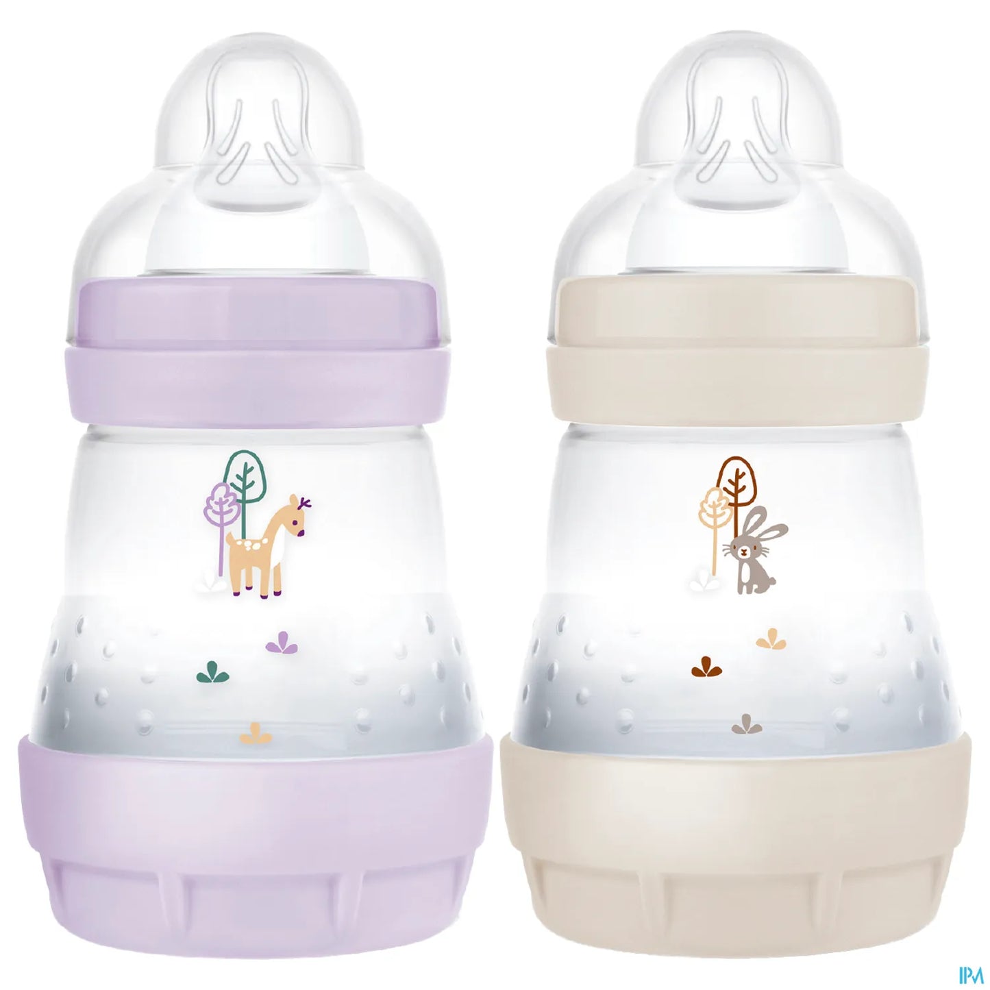 Set of 2 Easy Start Anti-Colic Baby Bottles 160 ml Lilac Sand